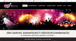 Desktop Screenshot of ericdarvay.fr
