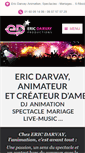 Mobile Screenshot of ericdarvay.fr